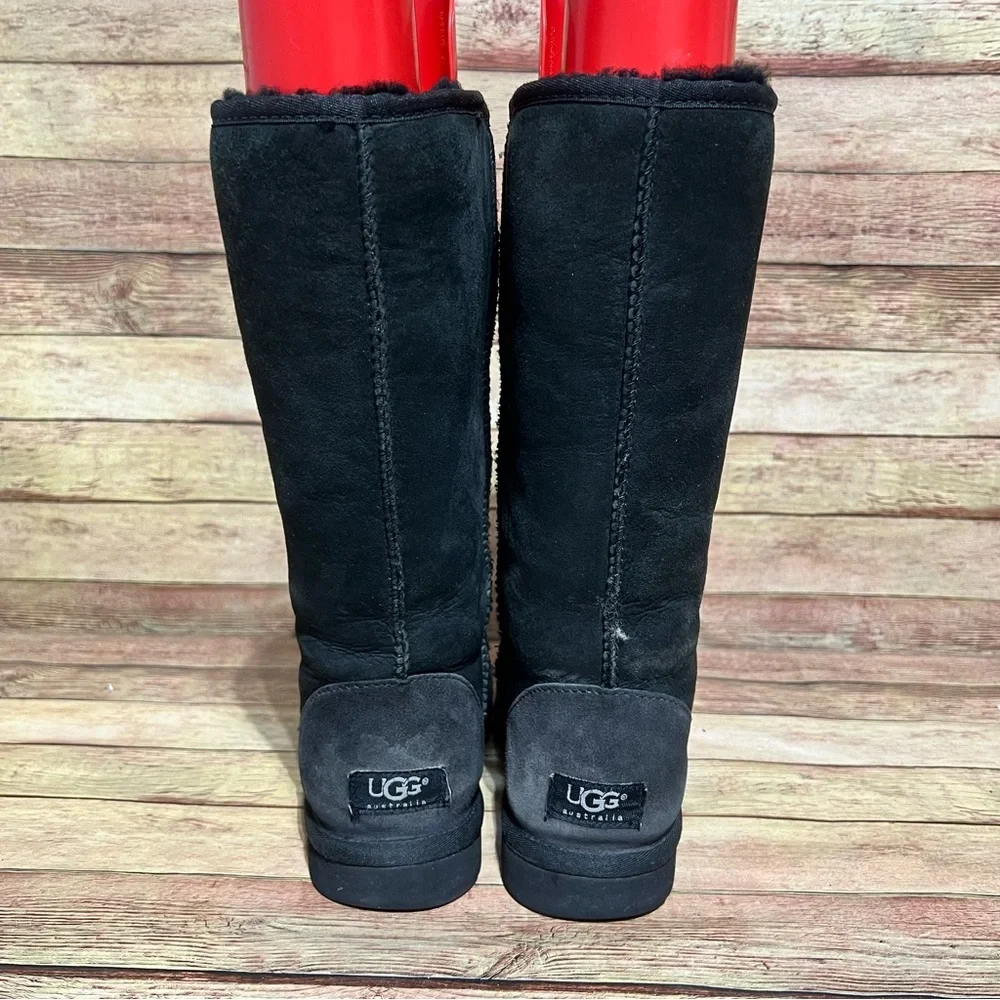 Ugg Black Classic Tall Boots - Picture 6 of 10